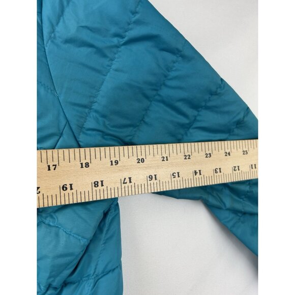 PATAGONIA Women’s Medium Down Puffer Jacket BlueFull Zip Lightweight Coat 8468F0 - Picture 5 of 16